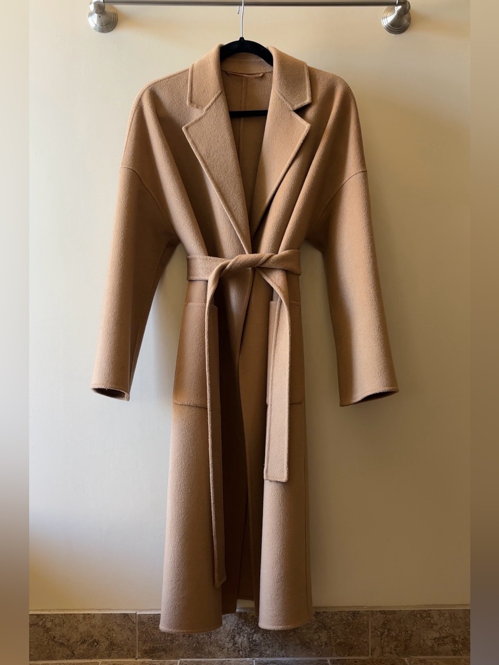 The Curated - The Boyfriend Coat - Camel
